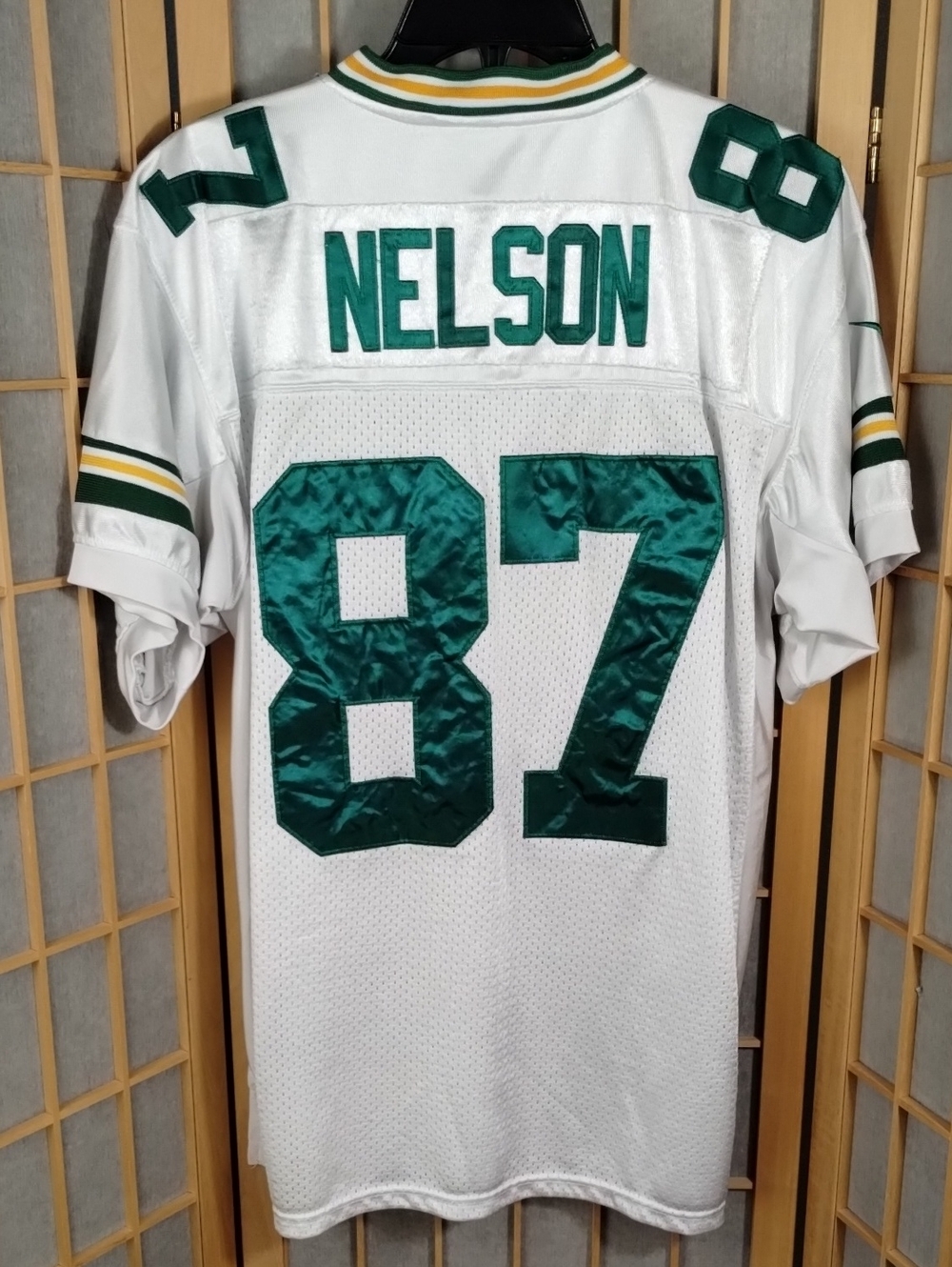 Nike NFL On Field Men's Football Jersey #87 Jordy Nelson Size 40